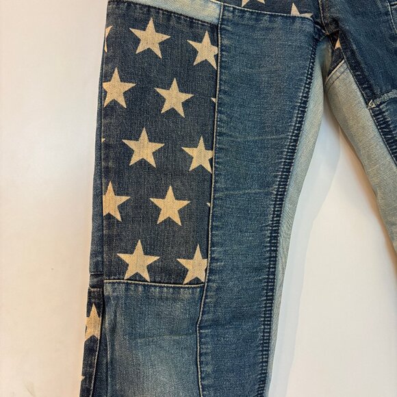 Vintage Hysteric Star Patch Denim Jeans - Picture 2 of 16